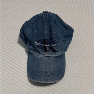 Calvin Klein Jeans Dark Blue Denim Hat